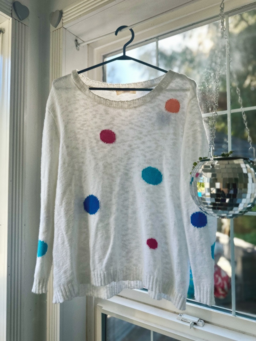 Cotton Country by Parkhurst - Polkadot Pullover